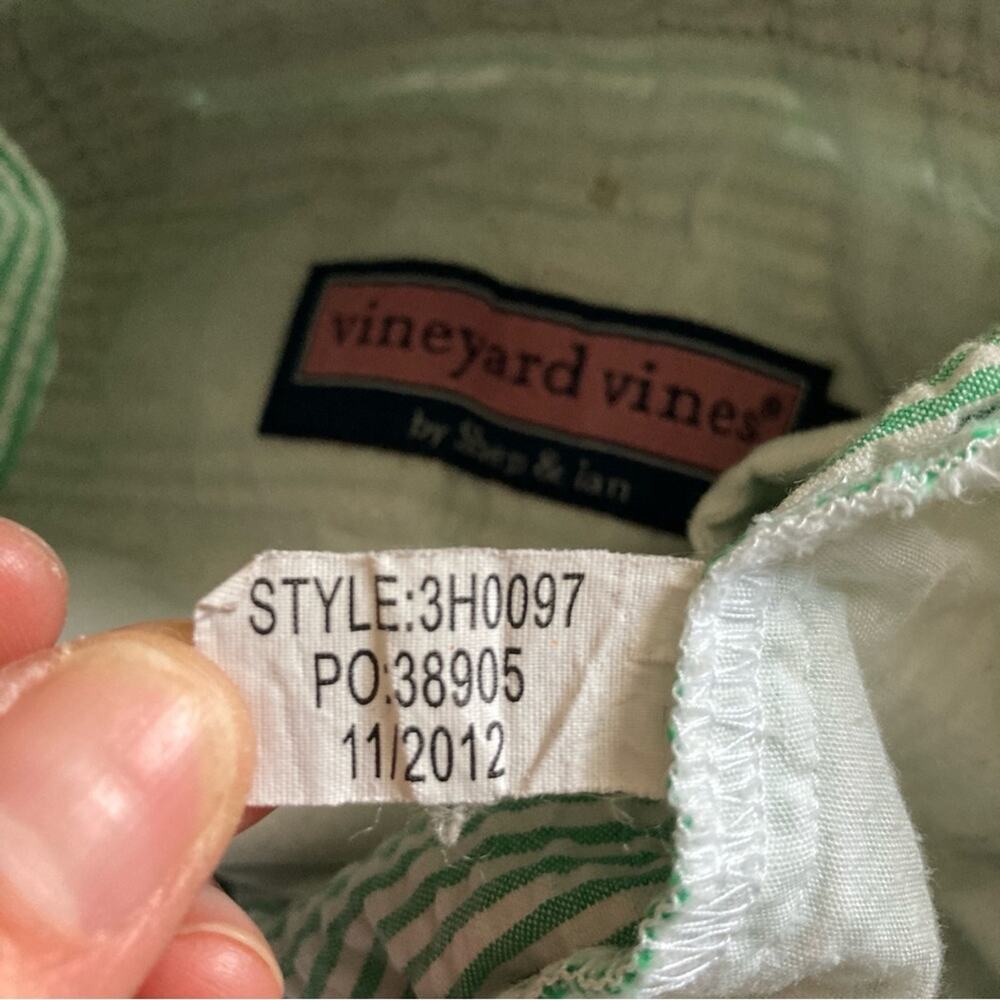 Vineyard Vines Seersucker Club Shorts Boys Size 14 - Picture 6 of 10